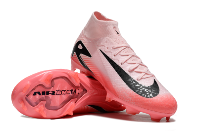 Nike Air Zoom Mercurial Superfly 10 Elite FG Firm Ground Soccer Cleats - Pink/Red/Black