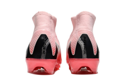 Nike Air Zoom Mercurial Superfly 10 Elite FG Firm Ground Soccer Cleats - Pink/Red/Black