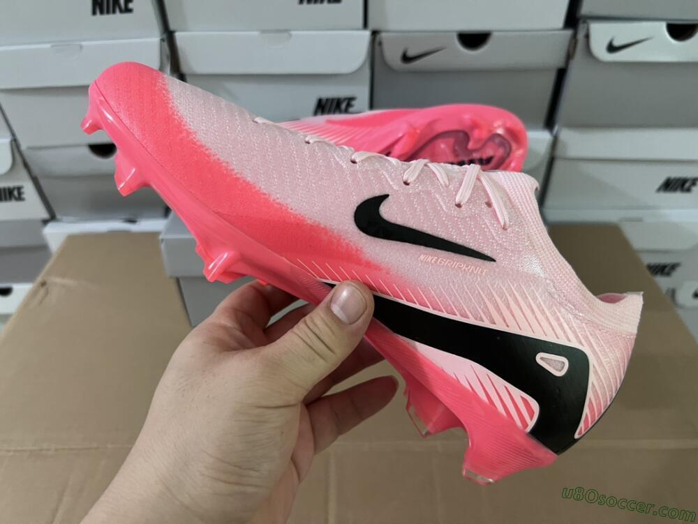 Nike Air Zoom Mercurial Vapor 16 Elite FG Firm Ground Soccer Cleats - Pink/Red/Black