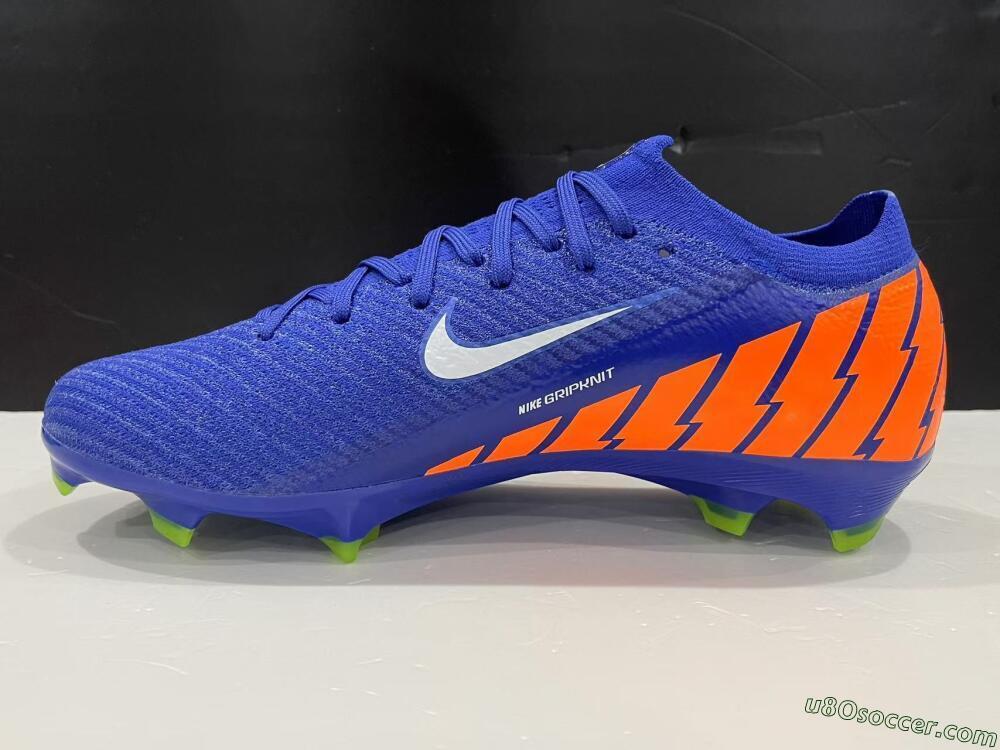 Nike Air Zoom Mercurial Vapor 16 Elite FG Firm Ground Soccer Cleats - Blue/White/Orange