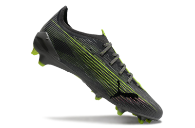 Puma Ultra Ultimate FG Firm Ground Soccer Cleats - Oliver Green/Yellow