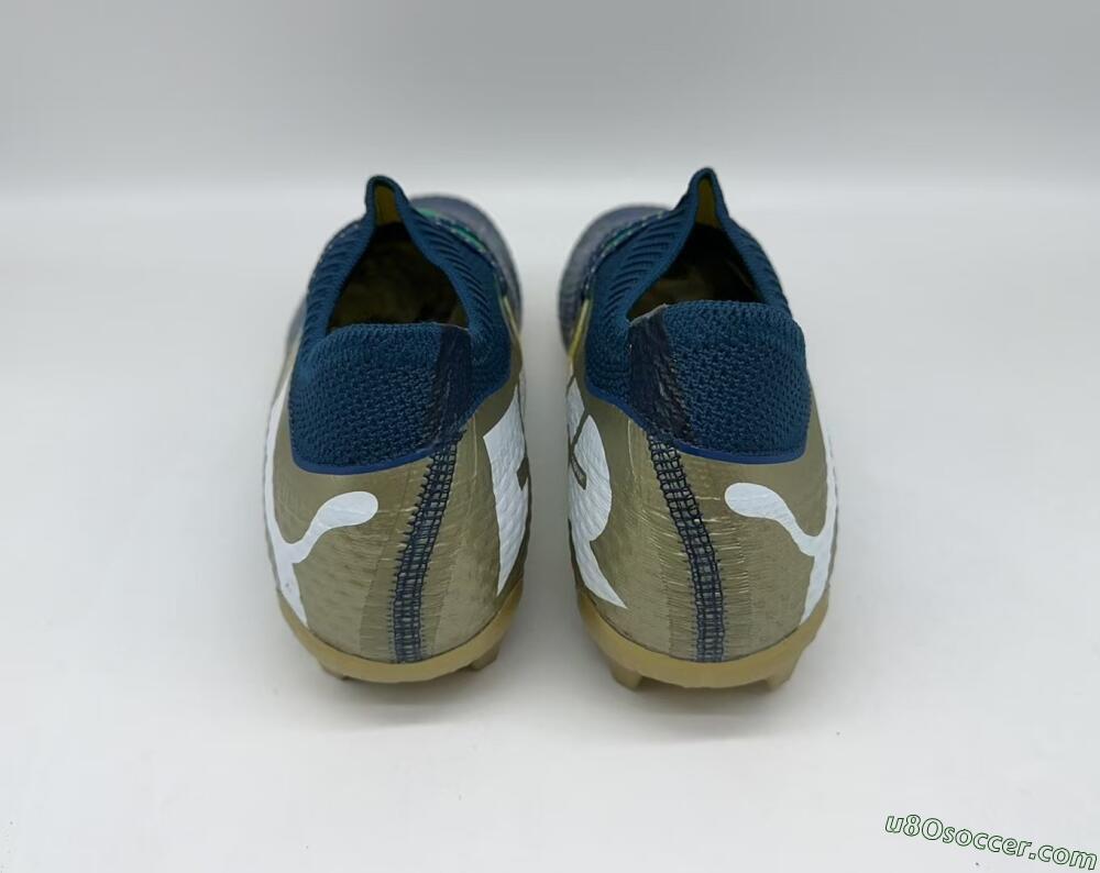 Puma x Neymar Future 7 Ultimate bna FG Firm Ground Soccer Cleats - Blue/Yellow/Green