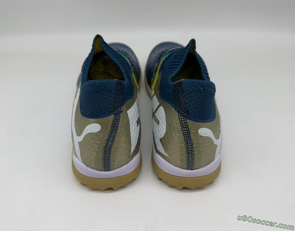 Puma x Neymar Future 7 Ultimate bna TF Artificial Turf Soccer Shoes - Blue/Yellow/Green