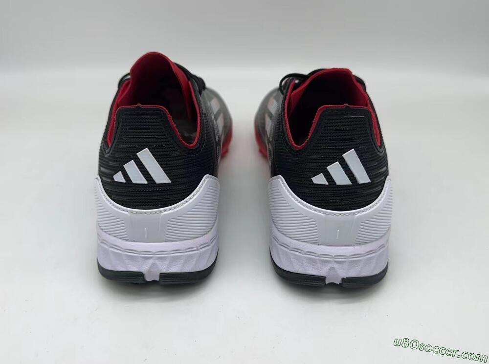 Adidas F50 Pro TF Artificial Turf Soccer Shoes - Black/Red/White