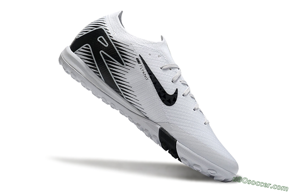 Nike Air Zoom Mercurial Vapor 16 Elite Artificial Turf Soccer Cleats - White/Black 5