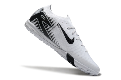 Nike Air Zoom Mercurial Vapor 16 Elite Artificial Turf Soccer Cleats - White/Black