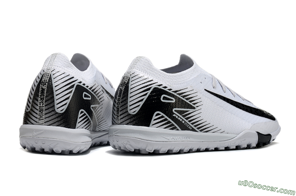 Nike Air Zoom Mercurial Vapor 16 Elite Artificial Turf Soccer Cleats - White/Black 6