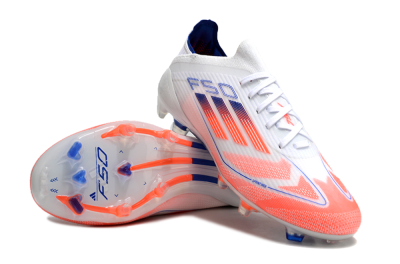 Adidas F50 Elite Firm Ground Soccer Cleats - Pink/White/Blue