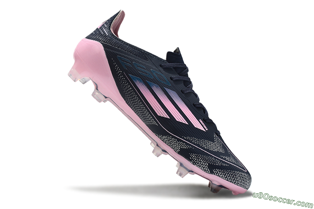 Adidas F50 Elite FG Firm Ground Soccer Cleats - Blue/Pink 4