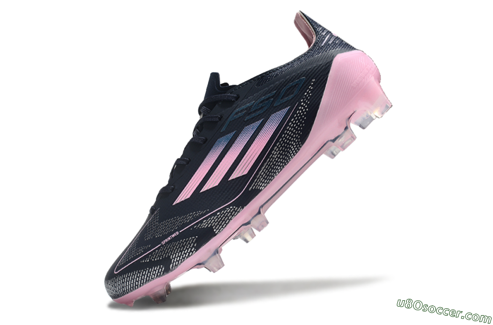 Adidas F50 Elite FG Firm Ground Soccer Cleats - Blue/Pink 5