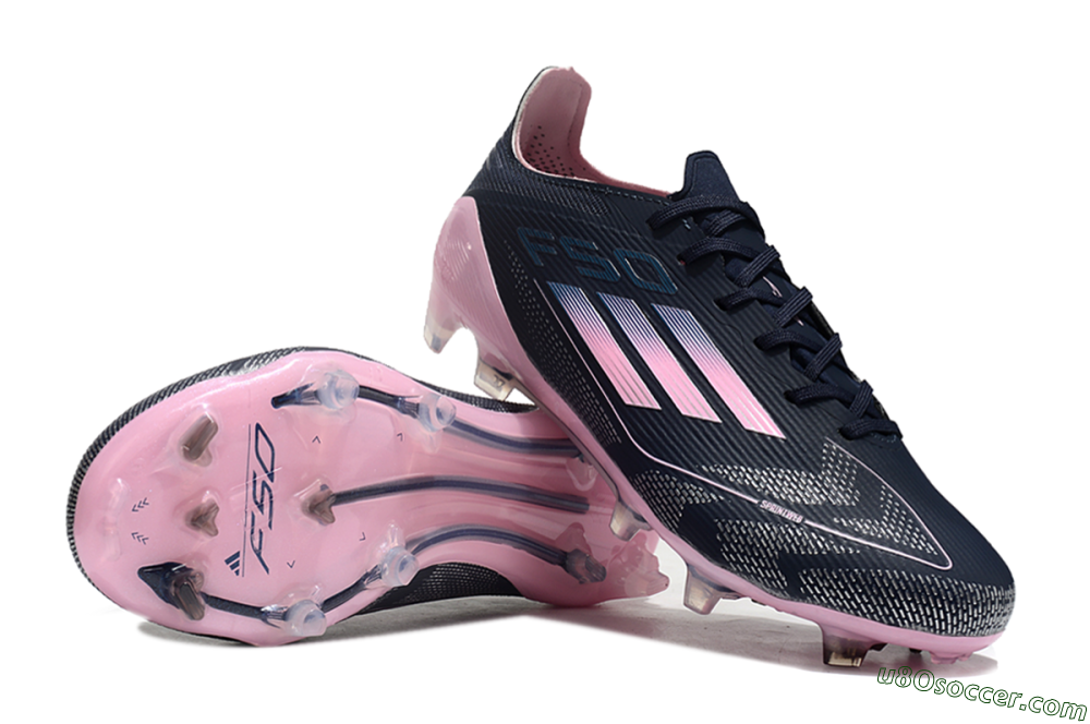 Adidas F50 Elite FG Firm Ground Soccer Cleats - Blue/Pink 0