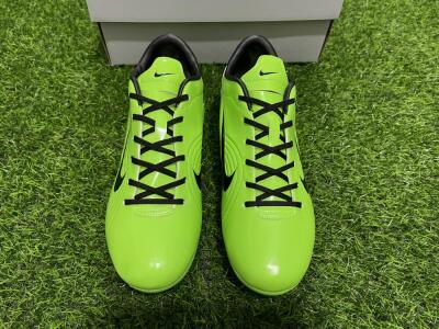 Ronaldo x Nike R9 Mercurial Vapor 3 FG Firm Ground Soccer Cleats - Green/Black