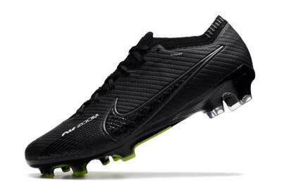 Nike Air Zoom Mercurial Vapor 15 Elite FG Firm Ground Soccer Cleats - Black/White/Yellow