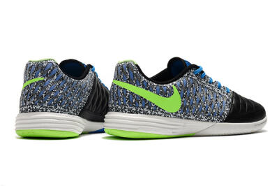 Nike Lunar Gato 2 IC Indoor & Futsal Soccer Shoes - Black/Blue/Yellow
