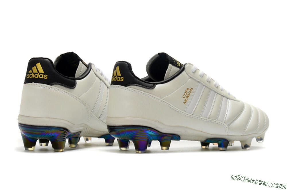 Adidas Copa Mundial 21 FG Firm Ground Soccer Cleats - Beige/Black/White 6