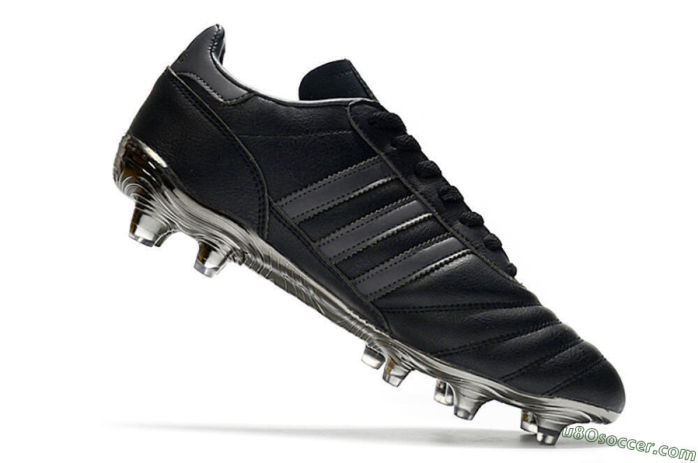 Adidas Copa Mundial 21 FG Firm Ground Soccer Cleats - Black/Silver 4