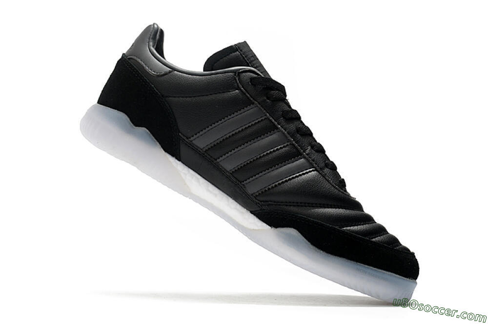 Adidas Copa Mundial IC Indoor & Futsal Soccer Shoes - Black/White 4