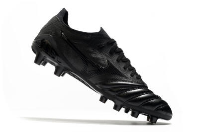 Mizuno Morelia Neo 3 FG Firm Ground Soccer Cleats - Black/Black