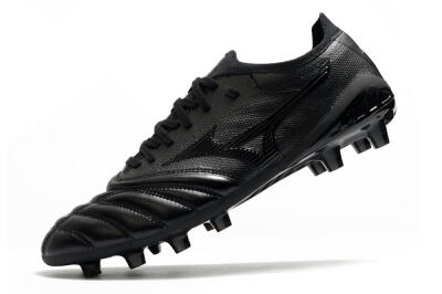 Mizuno Morelia Neo 3 FG Firm Ground Soccer Cleats - Black/Black