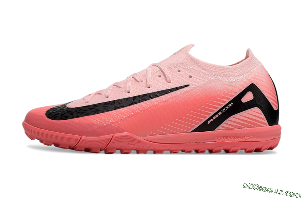 Nike Air Zoom Mercurial Vapor 16 Elite TF Artificial Turf Soccer Shoes - Pink/Black 2