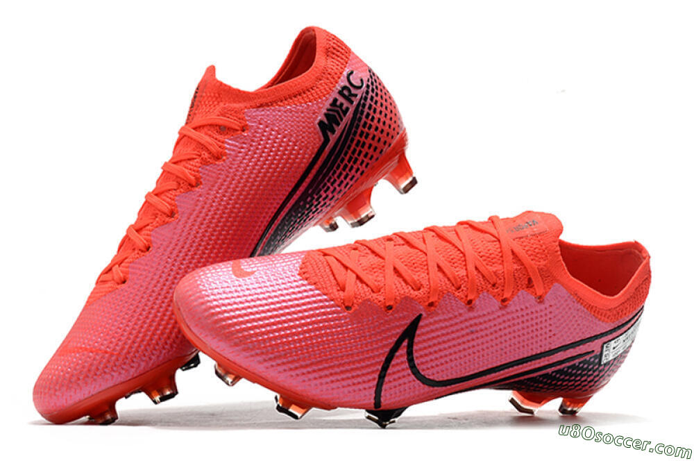 Nike Mercurial Vapor 13 Elite FG Firm Ground Soccer Cleats - Red/Black 6