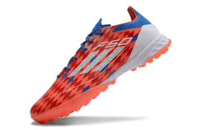 Thomas Müller x Adidas F50 Elite Raumdeuter TF Artificial Turf Soccer Shoes - Red/Blue/White