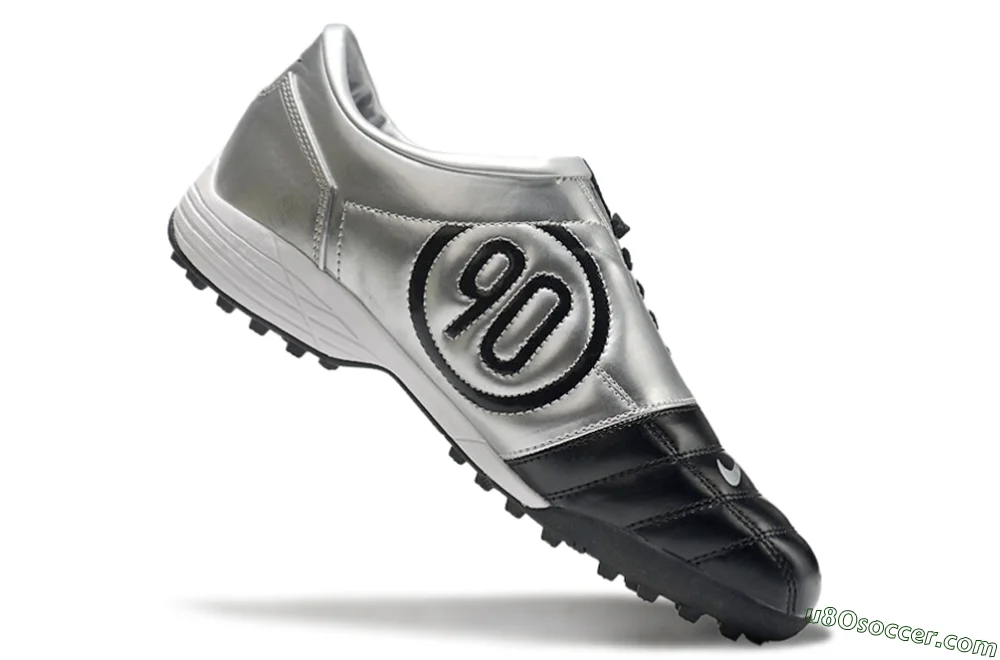 シューズ Nike Total 90 \"llic Silver and Black Nike Total 90 II TF Artificial Turf Soccer Shoes - Cheap