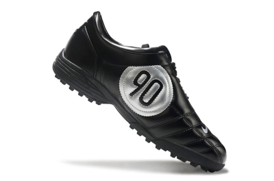 Nike Total 90 II TF Artificial Turf Soccer Shoes - Black/White/Red