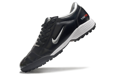 Nike Total 90 II TF Artificial Turf Soccer Shoes - Black/Silver/Red