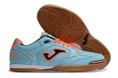 Joma Top Flex 920 IC Indoor & Futsal Soccer Shoes - Blue/Orange/Black