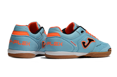 Joma Top Flex 920 IC Indoor & Futsal Soccer Shoes - Blue/Orange/Black