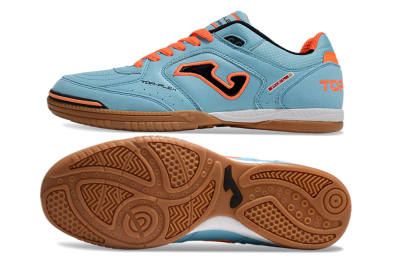 Joma Top Flex 920 IC Indoor & Futsal Soccer Shoes - Blue/Orange/Black