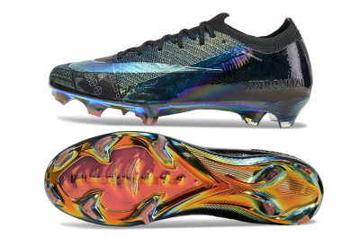 Nike Air Zoom Mercurial Vapor 15 Elite FG Firm Ground Soccer Cleats - Blue/Black/Gold