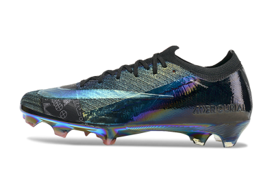 Nike Air Zoom Mercurial Vapor 15 Elite FG Firm Ground Soccer Cleats - Blue/Black/Gold