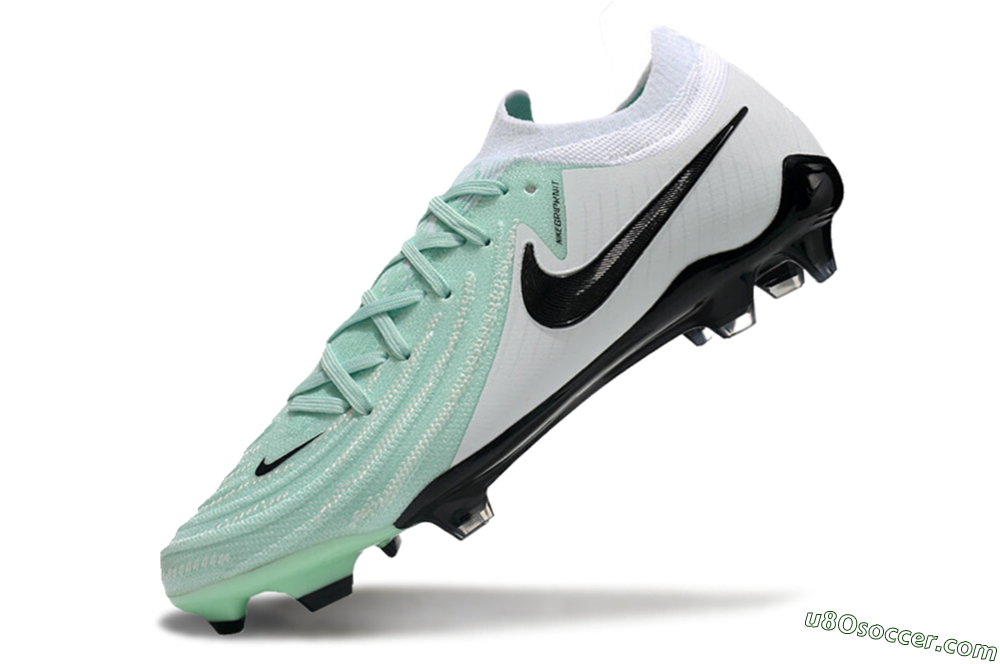 Nike Phantom Luna Elite FG Firm Ground Soccer Cleats - Green/White/Black 5