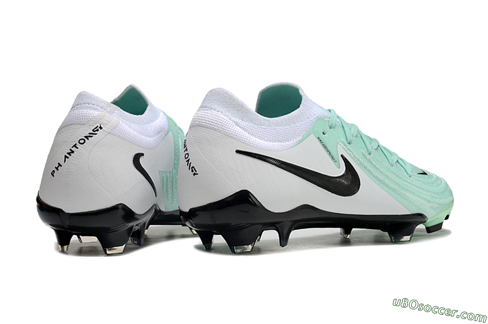 Nike Phantom Luna Elite FG Firm Ground Soccer Cleats - Green/White/Black 6