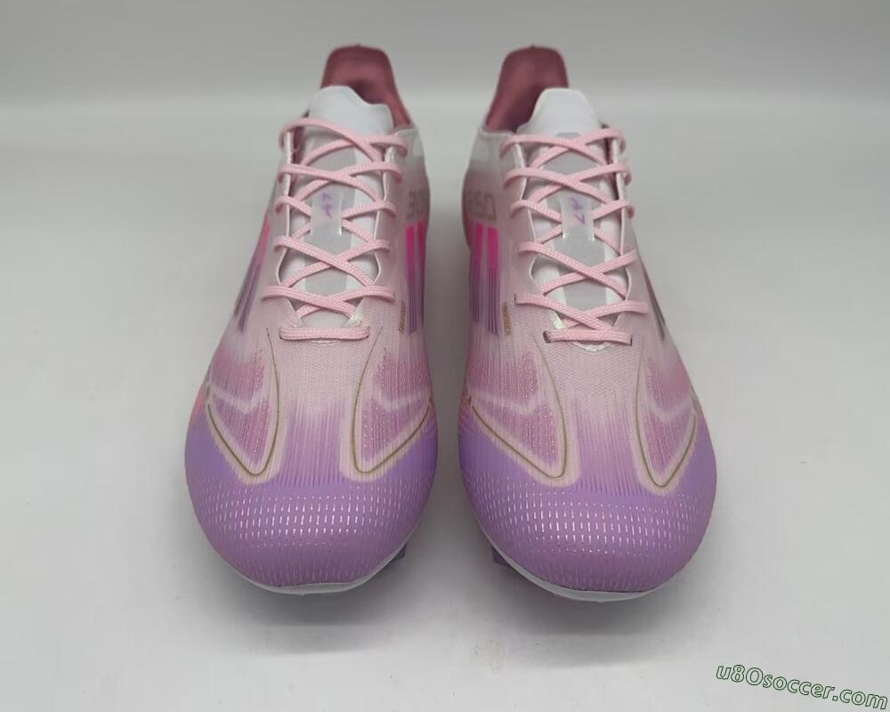 Adidas F50 Elite FG Firm Ground Soccer Cleats - Purple/White/Pink