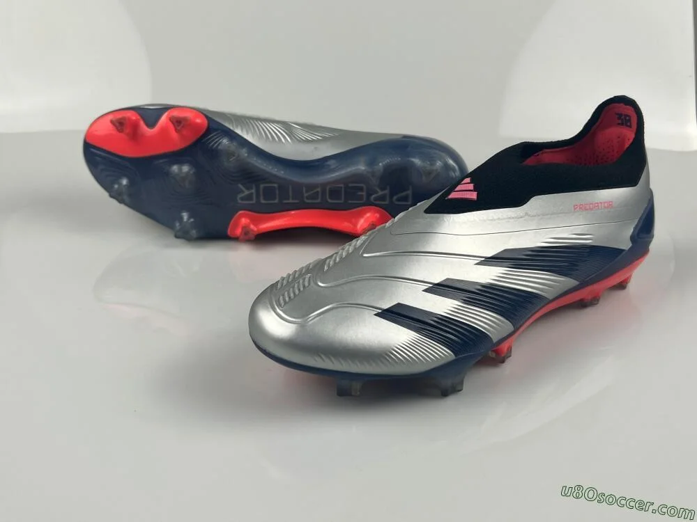 シューズ adidas Predator Elite Laceless FG adidas Predator Elite Laceless Firm Ground - White/Core