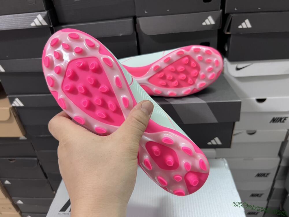 Adidas Predator Elite 24 MG Multi Ground Soccer Cleats - Jade/Purple/Pink