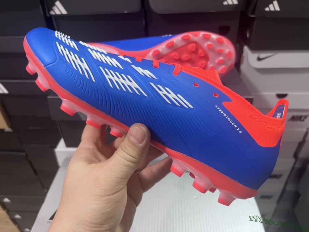 Adidas Predator Elite 24 MG Multi Ground Soccer Cleats - Blue/White/Red