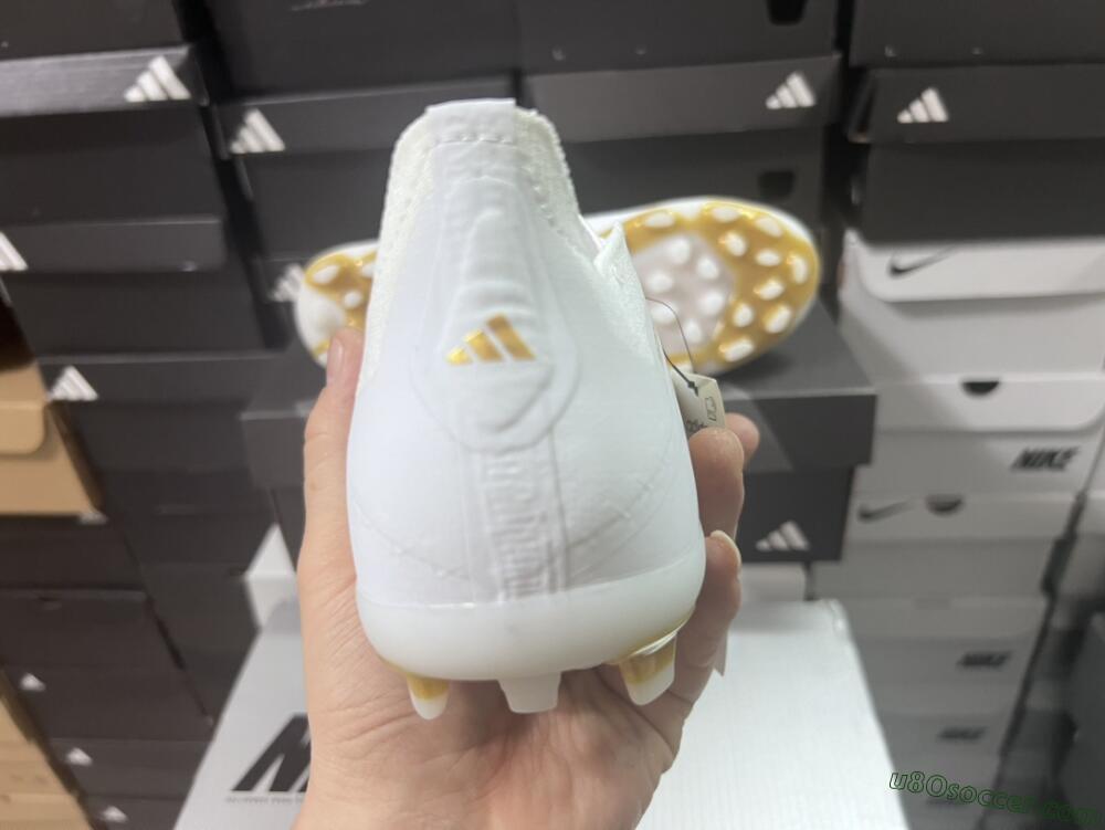 Adidas Predator Elite 24 MG Multi Ground Soccer Cleats - White/Gold