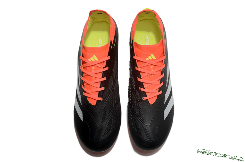 Adidas Predator Elite 24 MG Multi Ground Soccer Cleats - Black/White/Red 4
