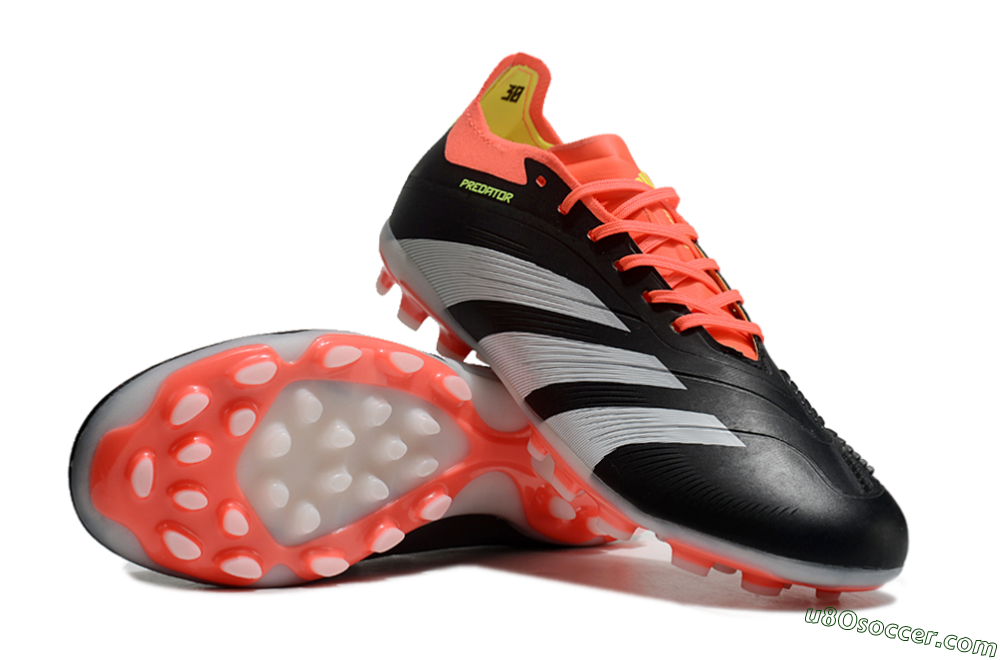 Adidas Predator Elite 24 MG Multi Ground Soccer Cleats - Black/White/Red 3