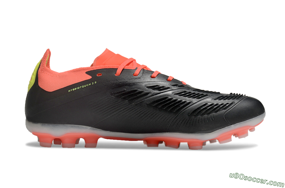 Adidas Predator Elite 24 MG Multi Ground Soccer Cleats - Black/White/Red 6