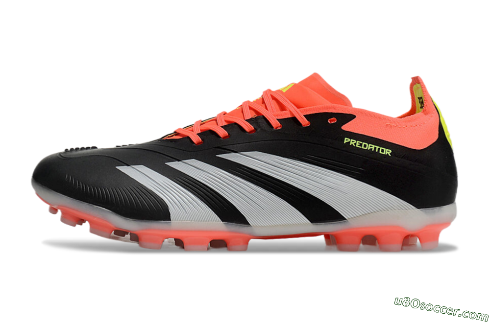 Adidas Predator Elite 24 MG Multi Ground Soccer Cleats - Black/White/Red 2