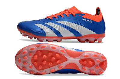 Adidas Predator Elite 24 MG Multi Ground Soccer Cleats - Blue/White/Red
