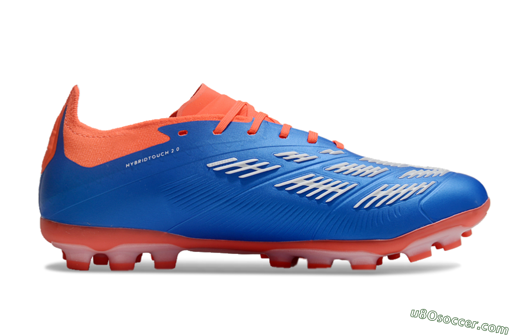 Adidas Predator Elite 24 MG Multi Ground Soccer Cleats - Blue/White/Red 5