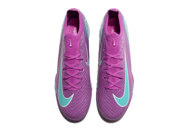 Nike Air Zoom Mercurial Vapor 16 Elite TF Artificial Turf Soccer Shoes - Purple/Jade/White