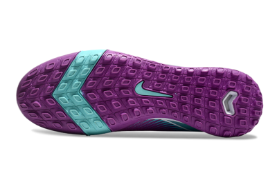 Nike Air Zoom Mercurial Vapor 16 Elite TF Artificial Turf Soccer Shoes - Purple/Jade/White