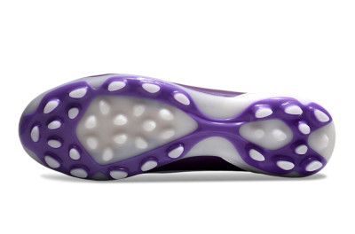 Messi x Adidas F50 Elite MG Multi Ground Soccer Cleats - White/Black/Purple